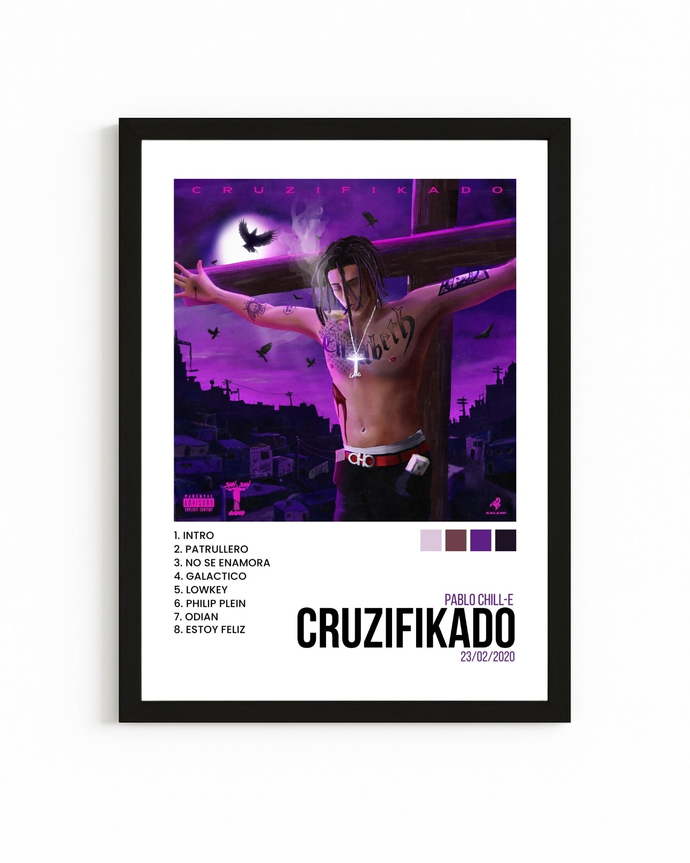 Cuadro Interactivo "Cruzifikado" - Pablo Chill-e