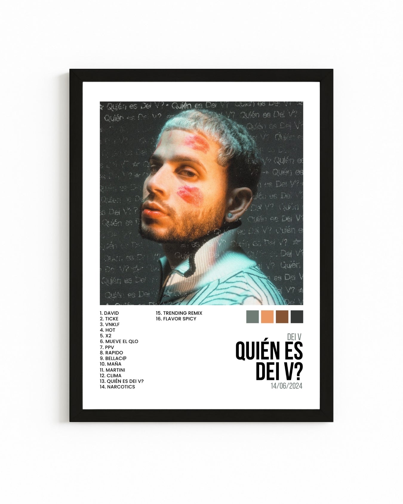 Cuadro Interactivo "Quién es Dei V?" - Dei V