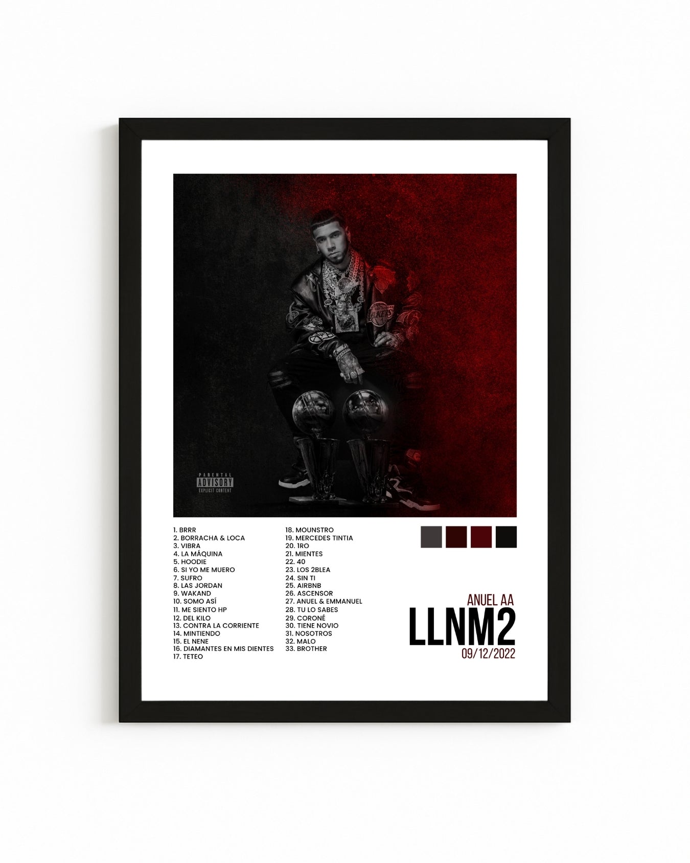 Cuadro Interactivo "LLNM2" - Anuel AA
