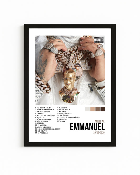 Cuadro Interactivo "Emmanuel" - Anuel AA
