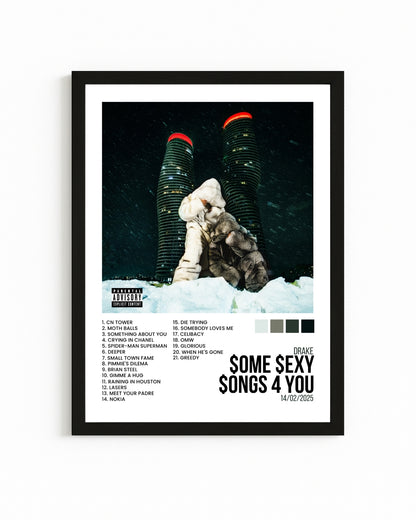 Cuadro Interactivo "Some Sexy Songs 4 You" - Drake