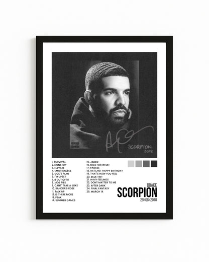 Cuadro Interactivo "Scorpion" - Drake