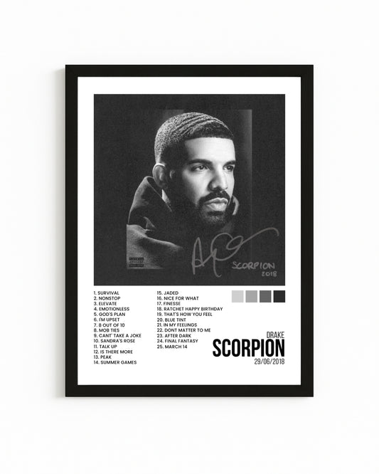 Cuadro Interactivo "Scorpion" - Drake