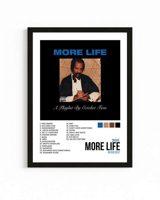 Cuadro Interactivo "More Life" - Drake