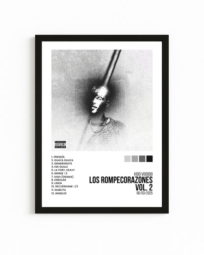 Cuadro Interactivo "Los Rompecorazones Vol. 2" - Kidd Voodoo