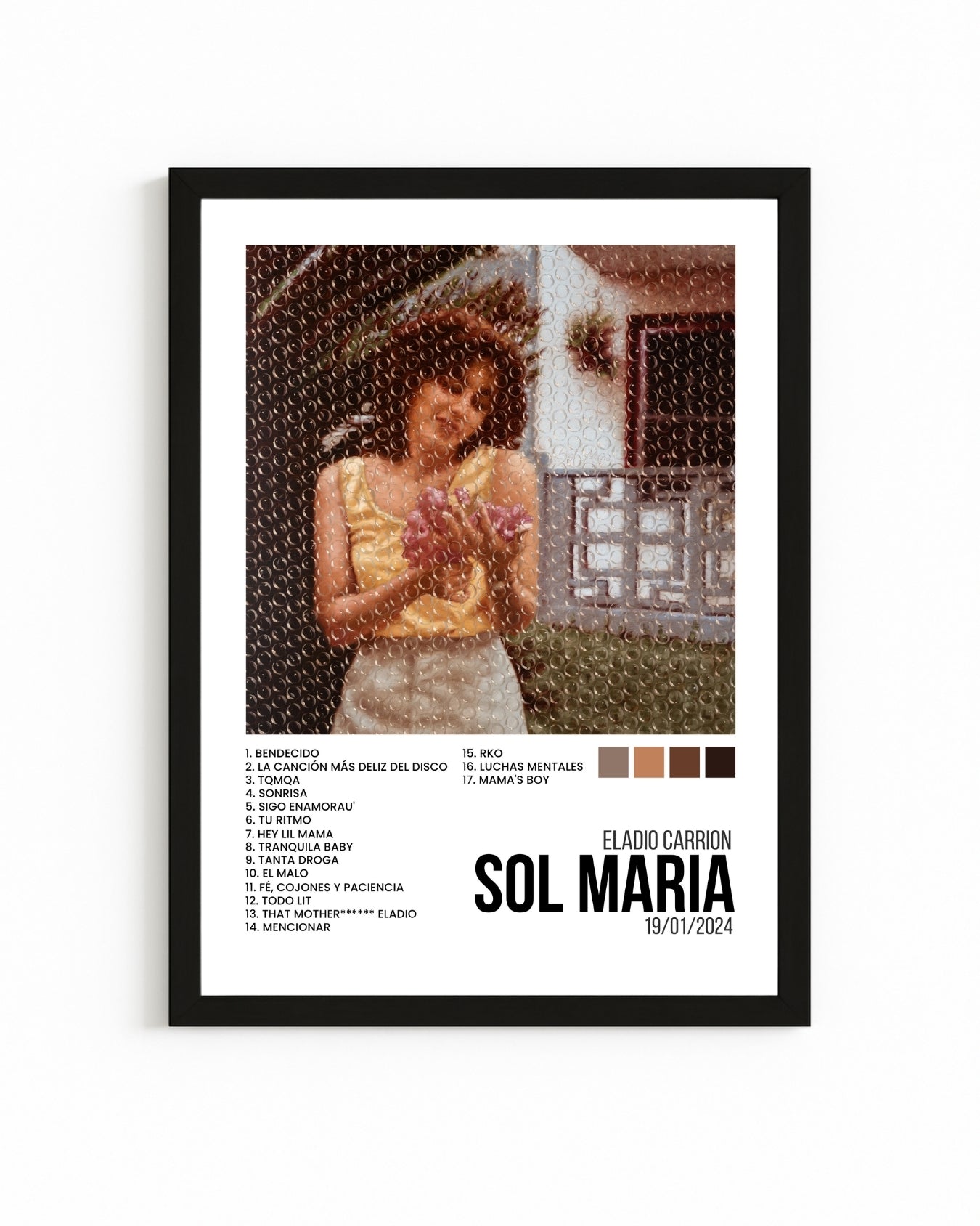 Cuadro Interactivo "Sol María" - Eladio Carrion