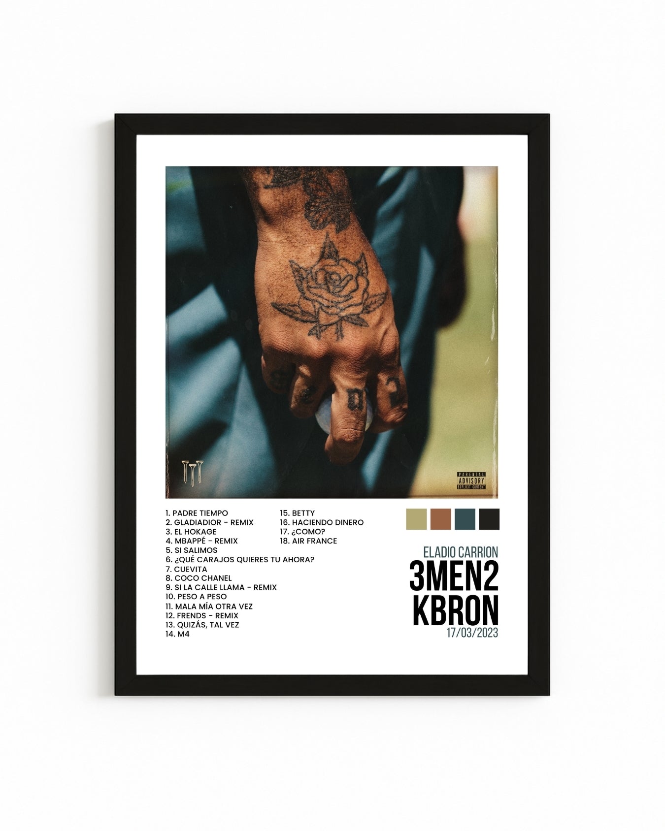 Cuadro Interactivo "3MEN2 KBRON" - Eladio Carrion