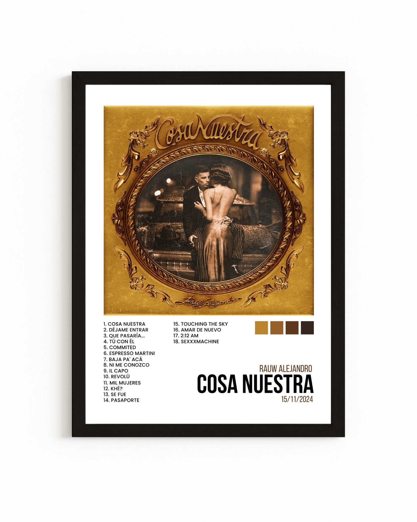 Cuadro Interactivo "Cosa Nuestra" - Rauw Alejandro