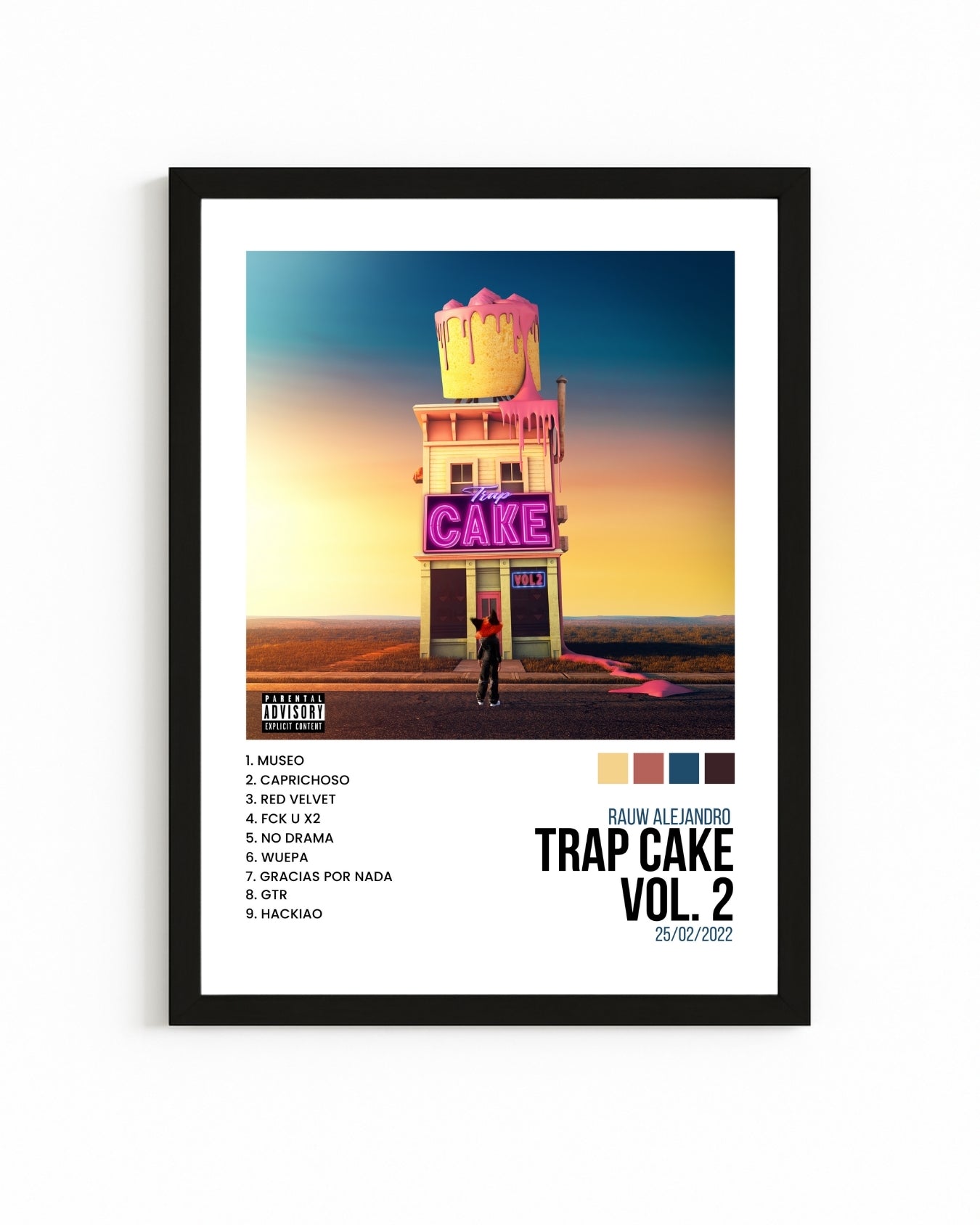 Cuadro Interactivo "Trap Cake Vol. 2" - Rauw Alejandro