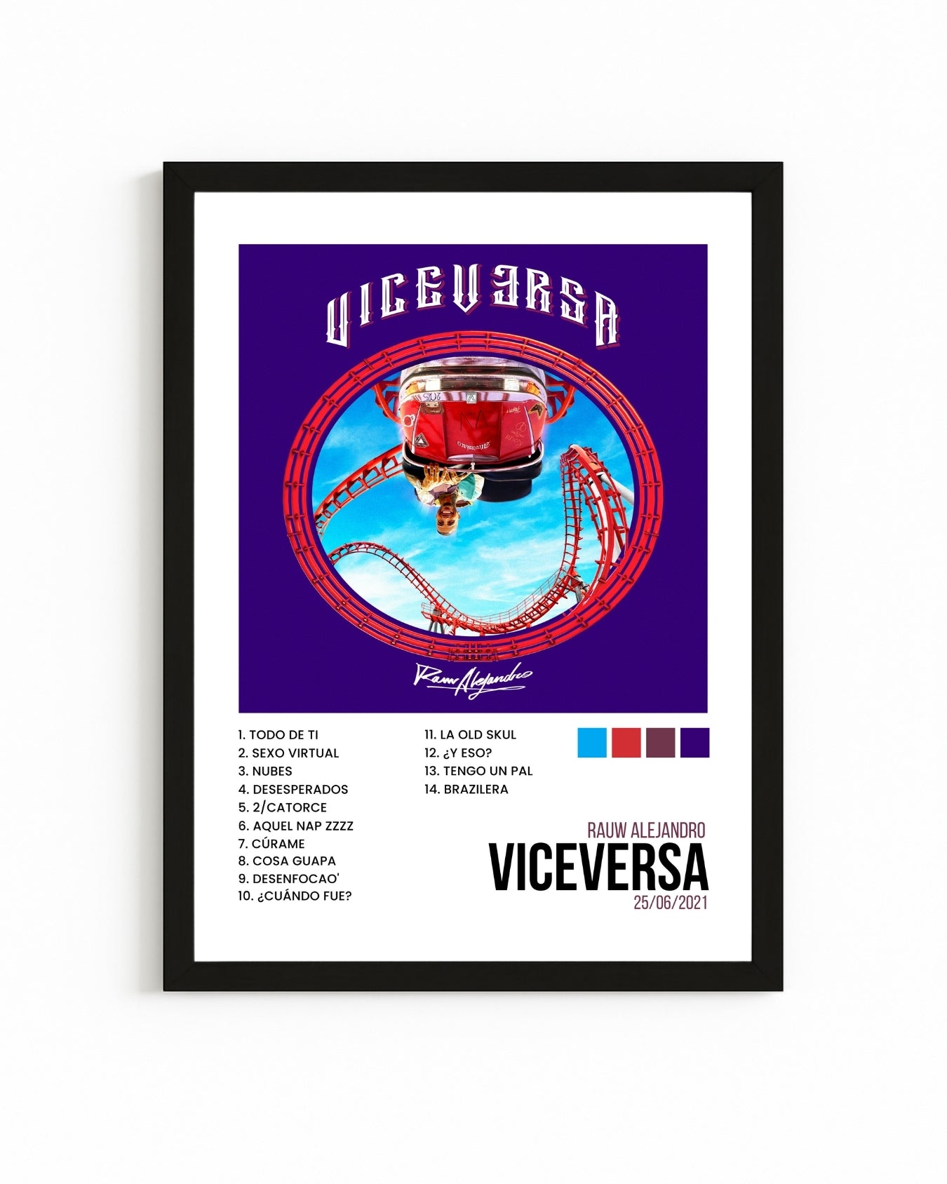 Cuadro Interactivo "Viceversa" - Rauw Alejandro