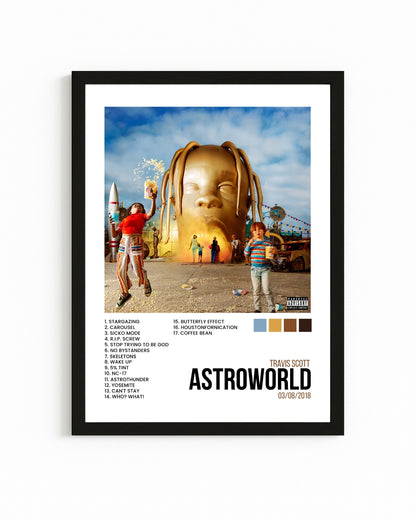 Cuadro Interactivo "Astroworld" - Travis Scott