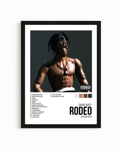 Cuadro Interactivo "Rodeo" - Travis Scott