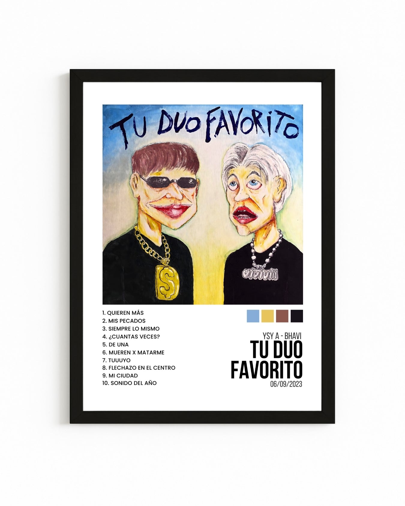 Cuadro Album Interactivo NFC | Tú Duo Favorito - Ysy A | Frame Loop