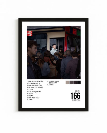 Cuadro Album Interactivo NFC | 166 - Milo J | Frame Loop
