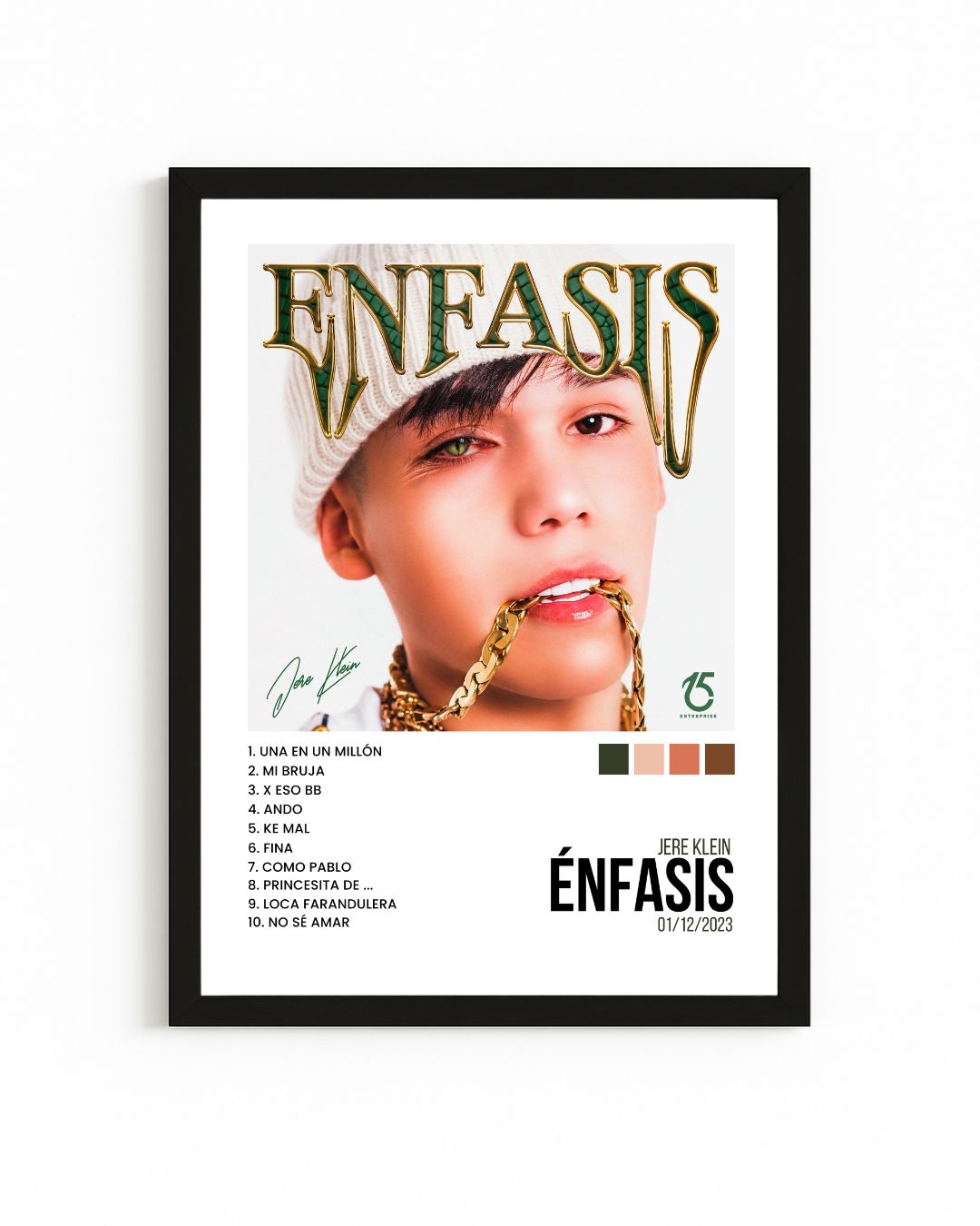 Cuadro Interactivo "Énfasis" - Jere Klein