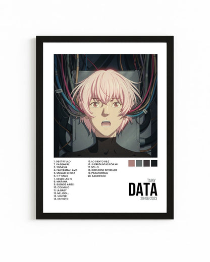 Cuadro Album Interactivo NFC | Data - Tainy | Frame Loop
