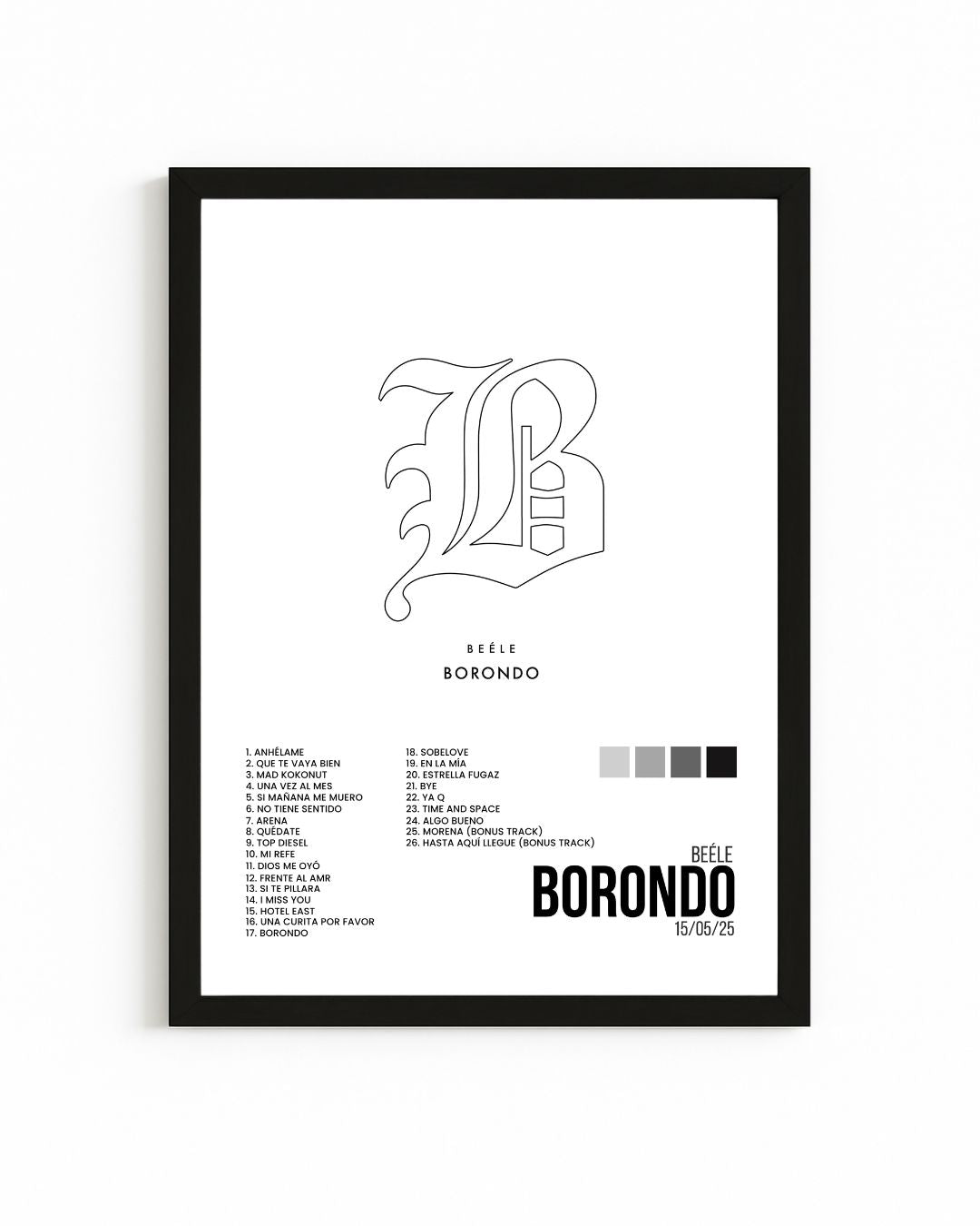 Cuadro Interactivo "Borondo" - Beéle