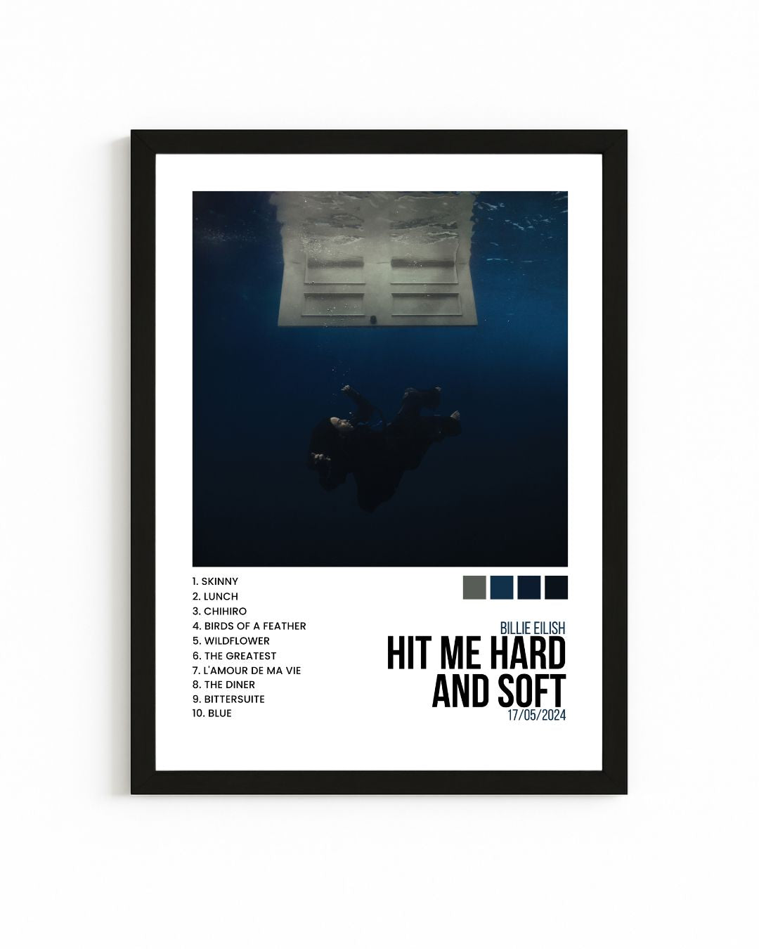 Cuadro Interactivo "Hit Me Hard and Soft" - Billie Eilish