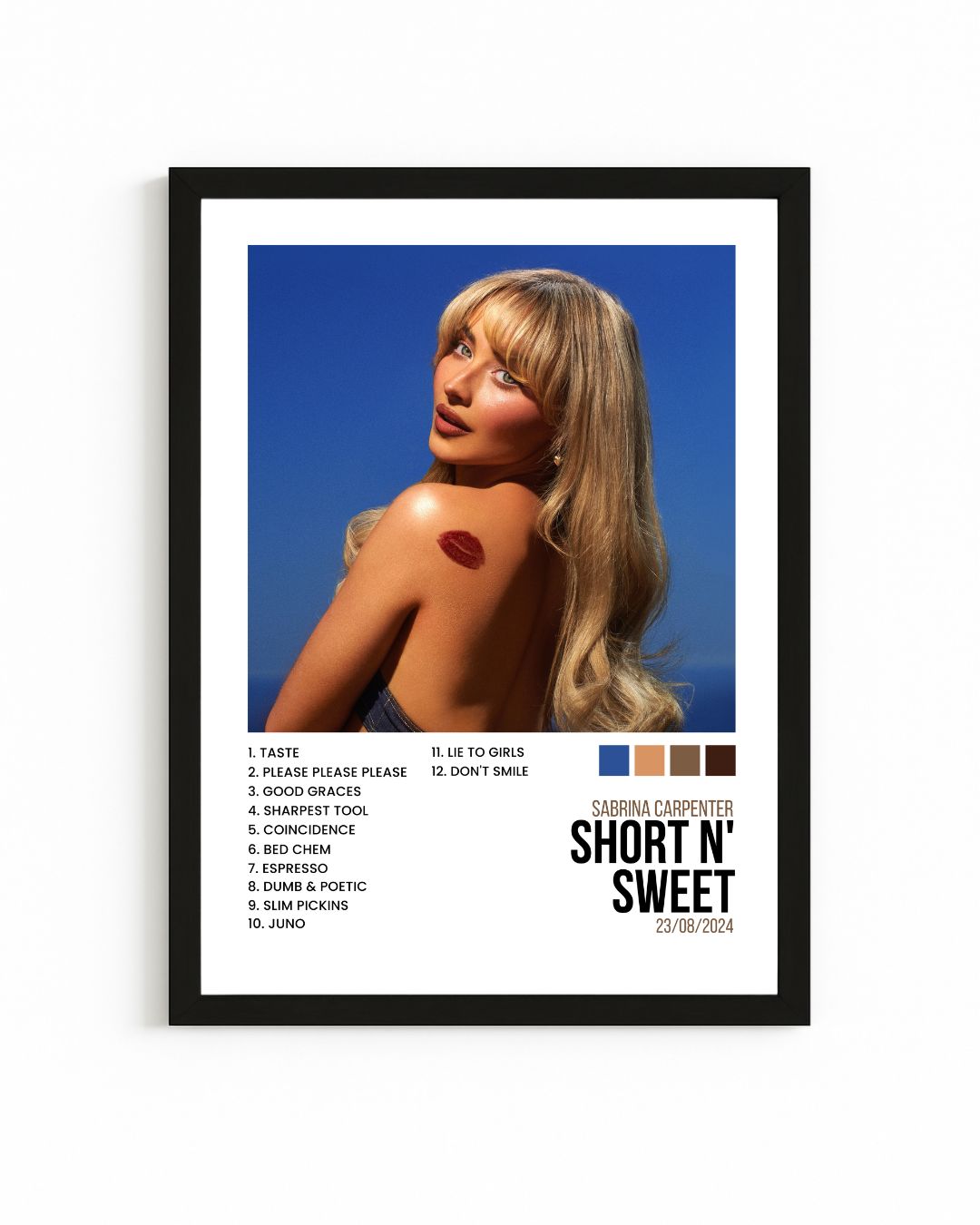 Cuadro Interactivo "Short N' Sweet" - Sabrina Carpenter